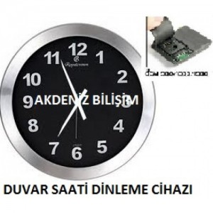 Duvar Saati Dinleme Cihazı